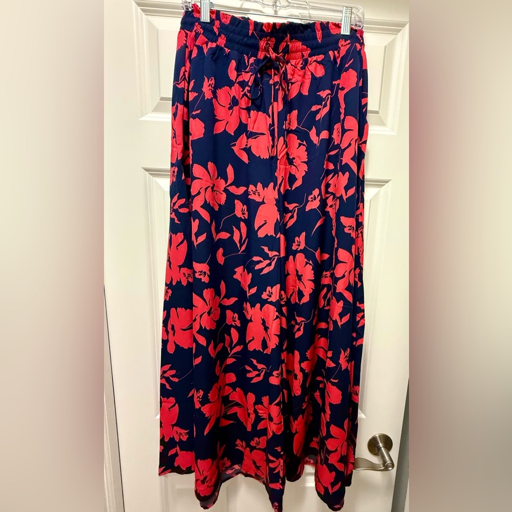 BTFBM Floral Palazzo Pants